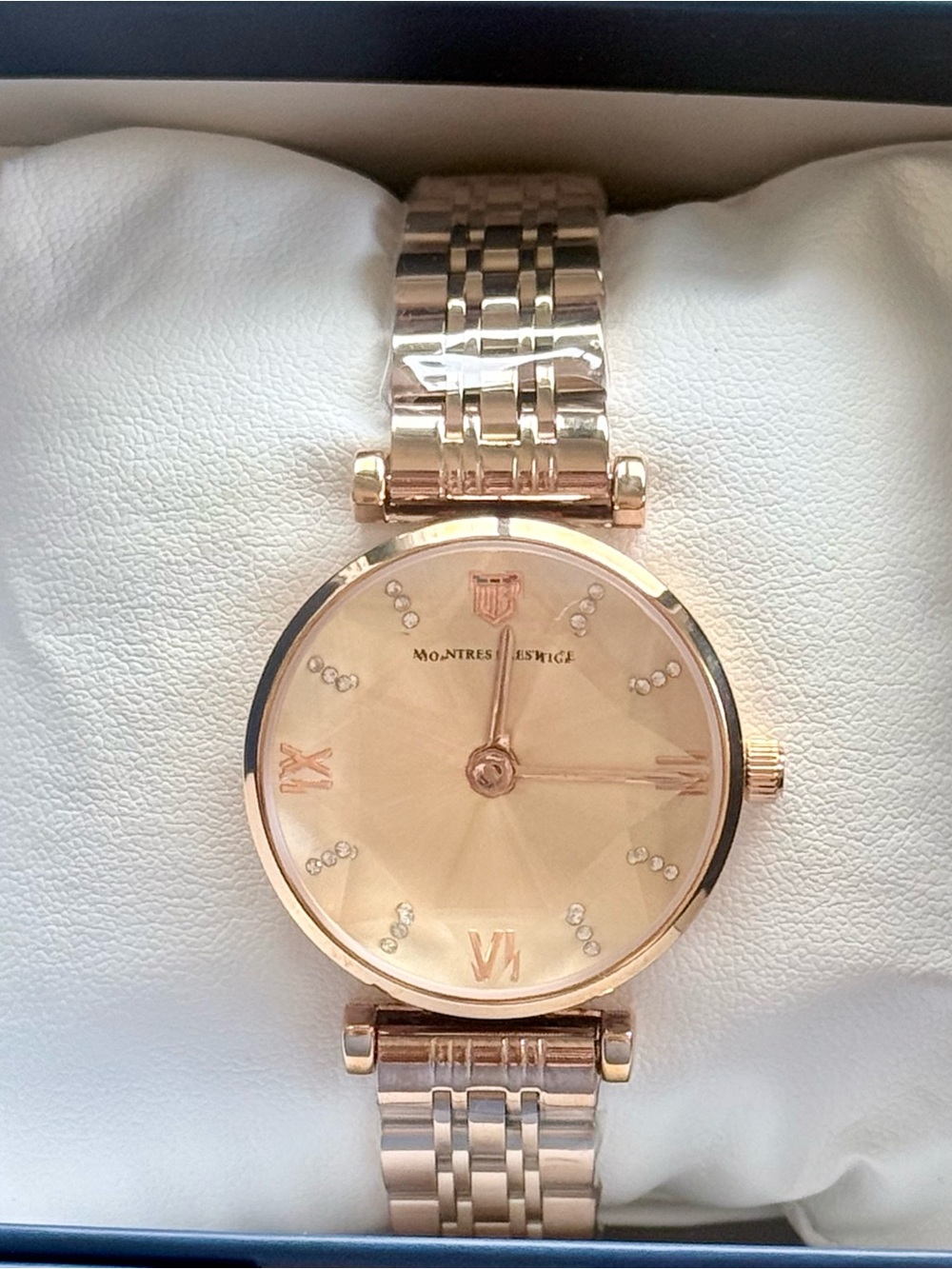 Montres Prestige x Invicta MPW-0018 Women’s 32mm Rose Gold Watch NWT